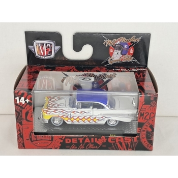 M2 Machines 1:64 Chevrolet Bel Air 1957 white